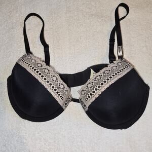 Calvin Klein Elegant Black Lace Bra